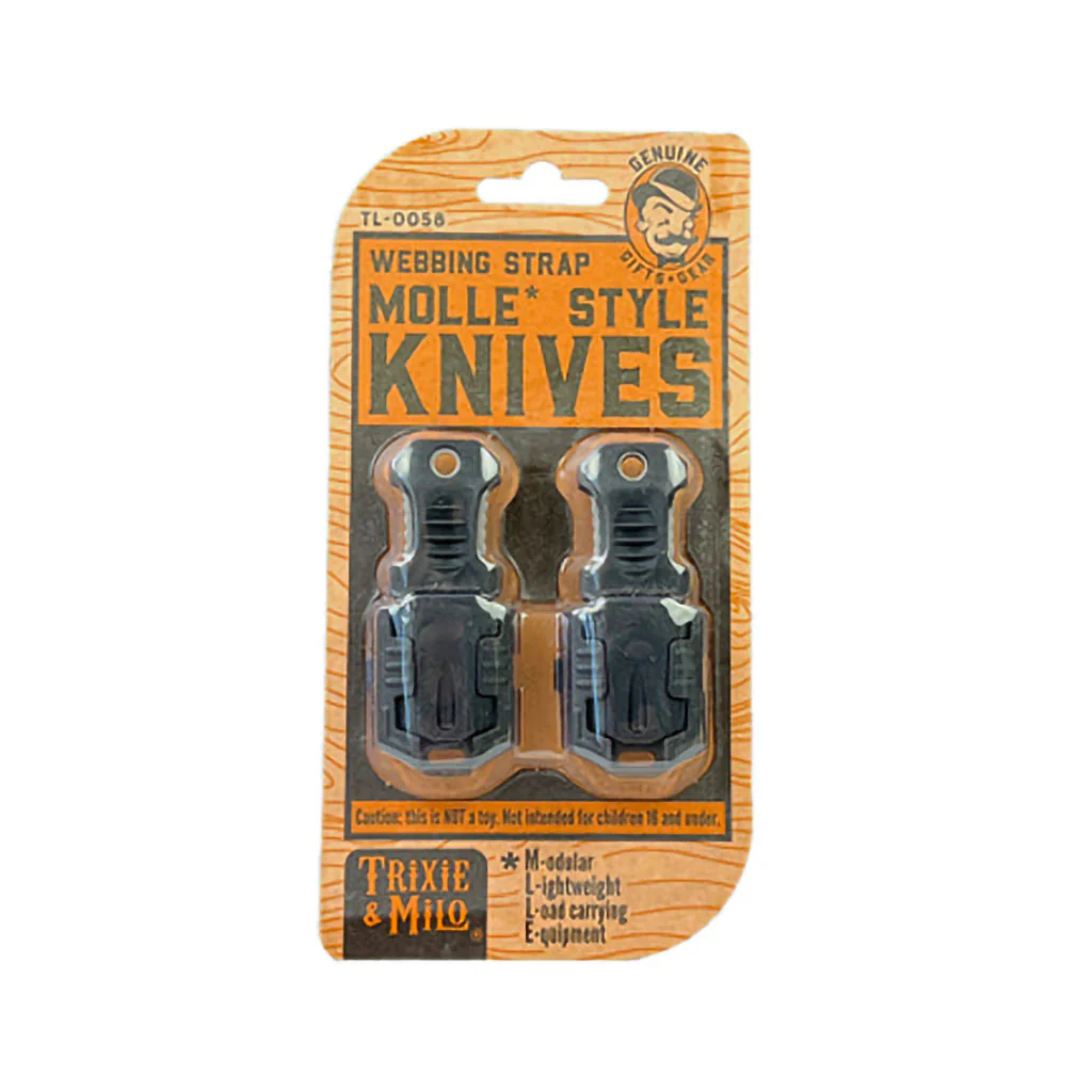 Lucky Jack : MOLLE Knife - Black - Image 3