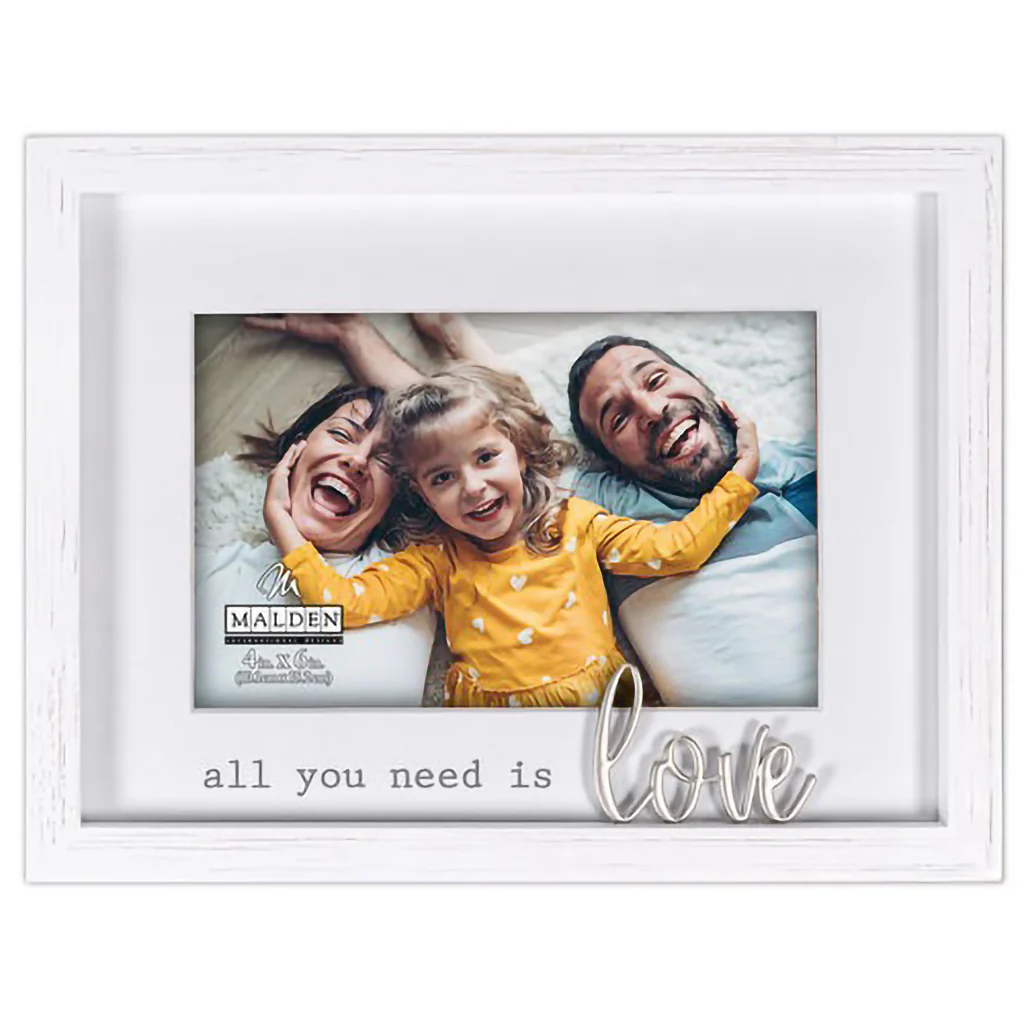 Malden : All You Need is Love Photo Frame - 4x6