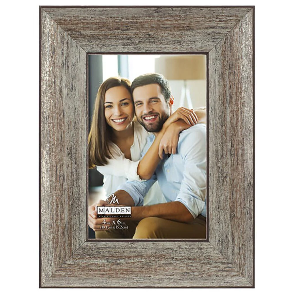 Malden : Silver Bronze Photo Frame - 5x7