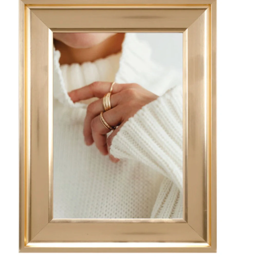Malden : 8X10 Elegant Gold - Image 2