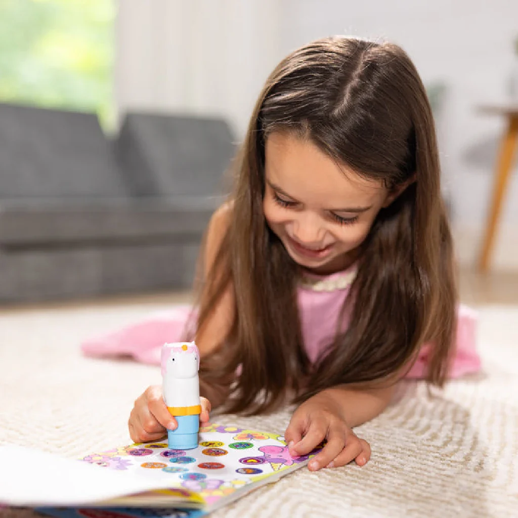 Melissa & Doug : Activity Pad & Sticker Stamper - Unicorn - Image 4