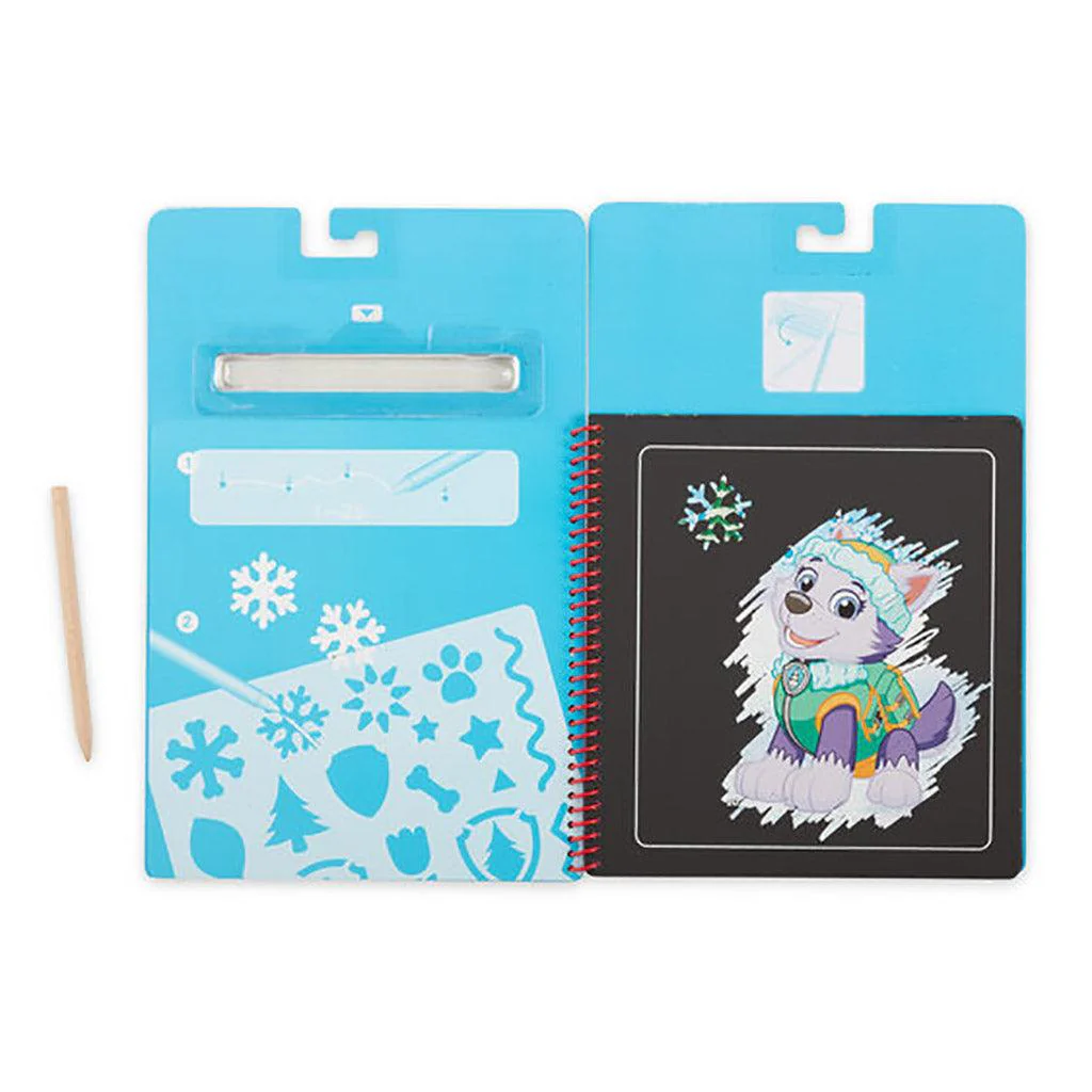 Melissa & Doug : PAW Patrol Scratch Art Pad - Skye - Image 4