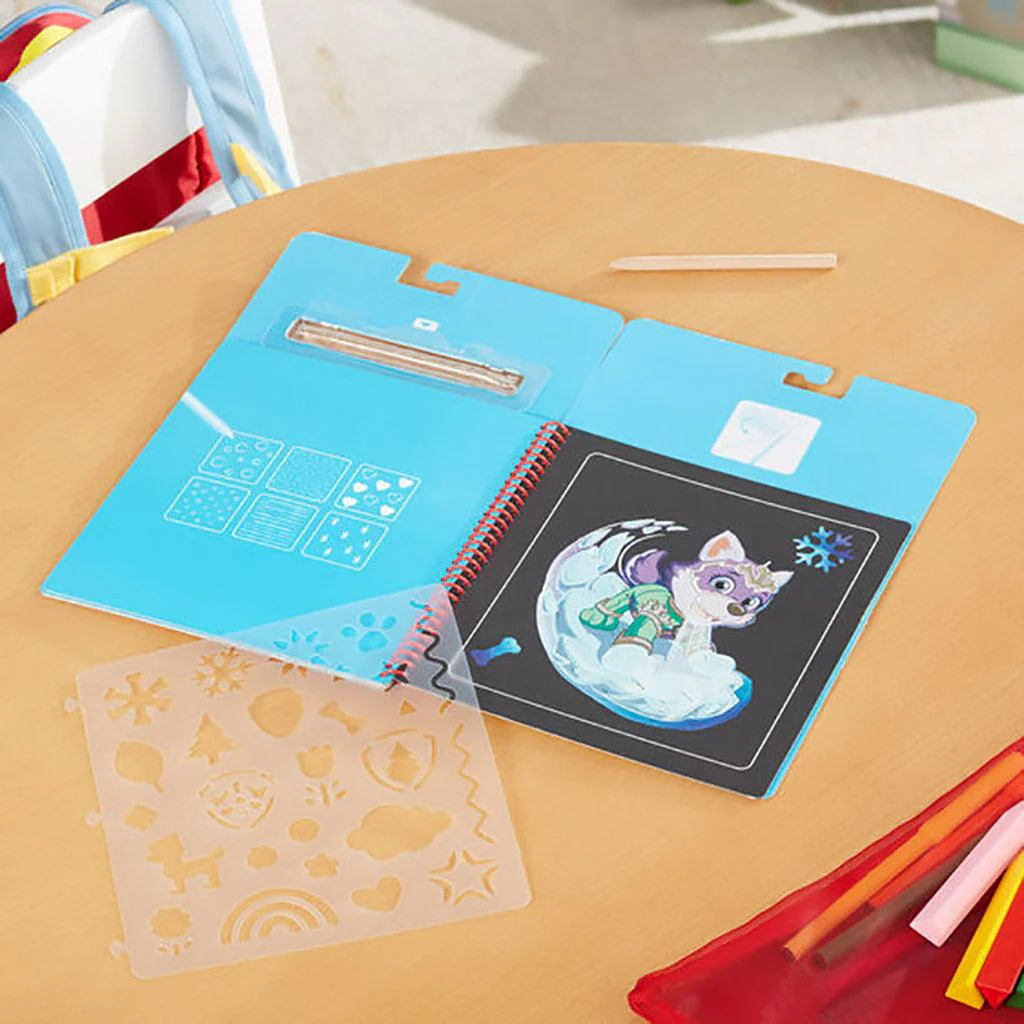 Melissa & Doug : PAW Patrol Scratch Art Pad - Skye - Image 5