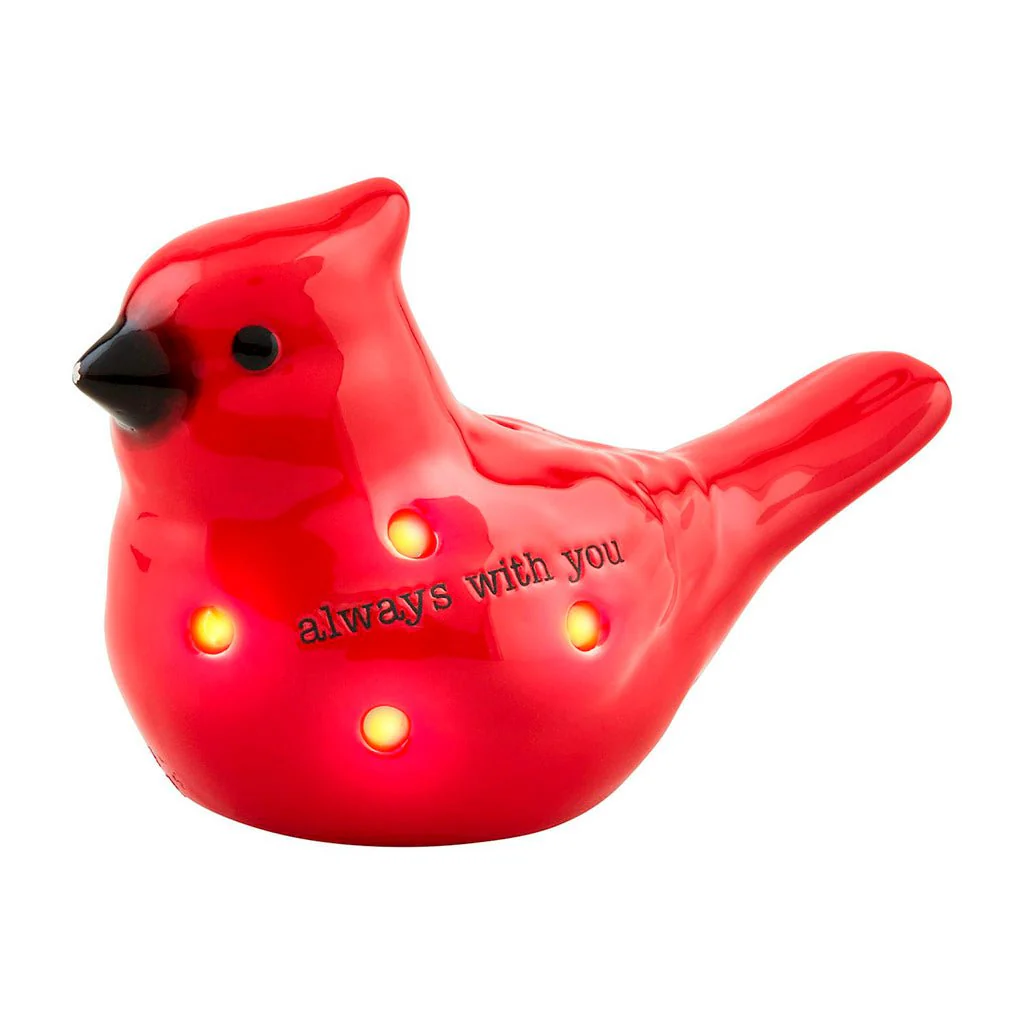 Mud Pie : Light-Up Cardinal Sitter