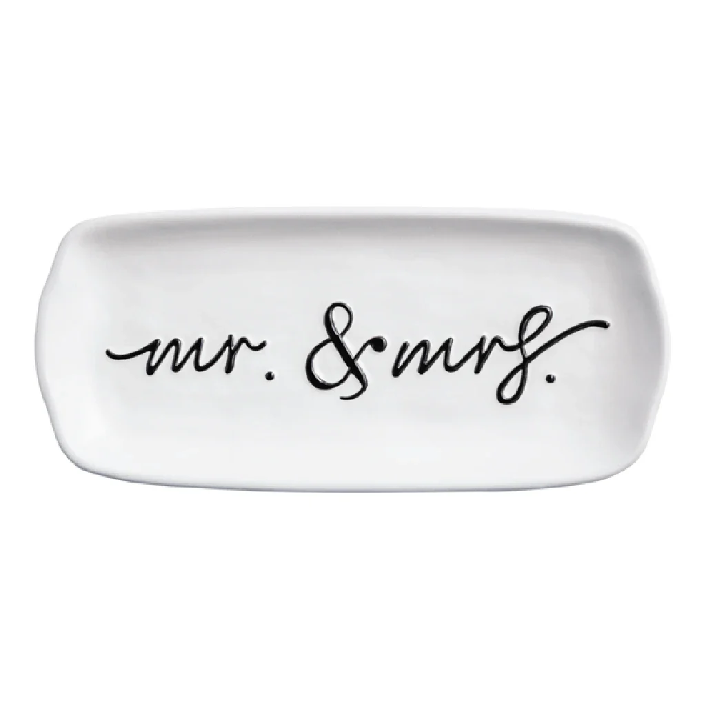 Mud Pie LLC: Mr & Mrs Everything Dish