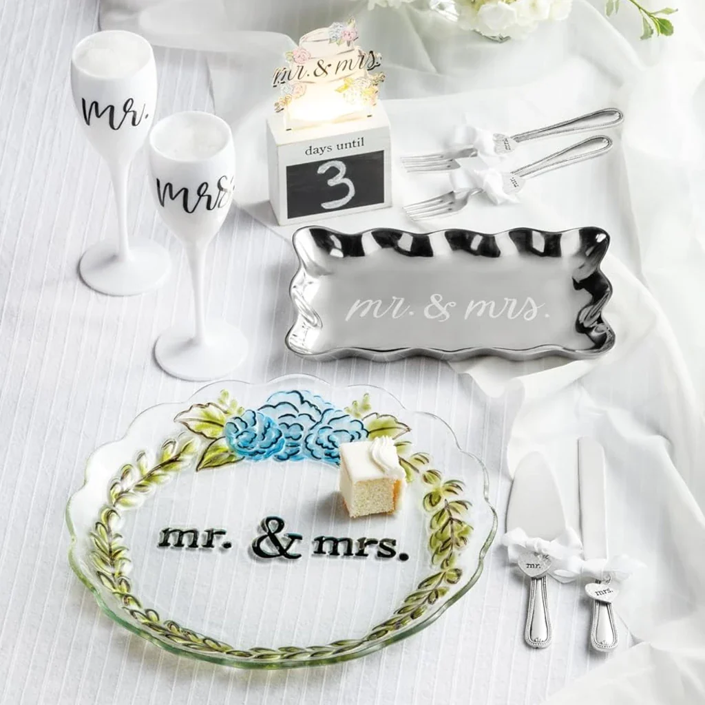 Mud Pie LLC: Wedding Charm Cake Serving Set - Image 2