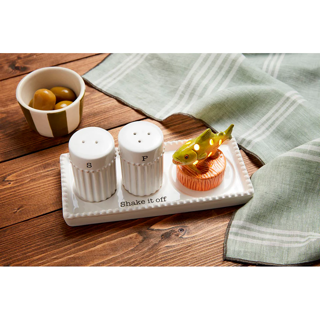 Mud Pie : Salt And Pepper Light-Up Holder - Image 2