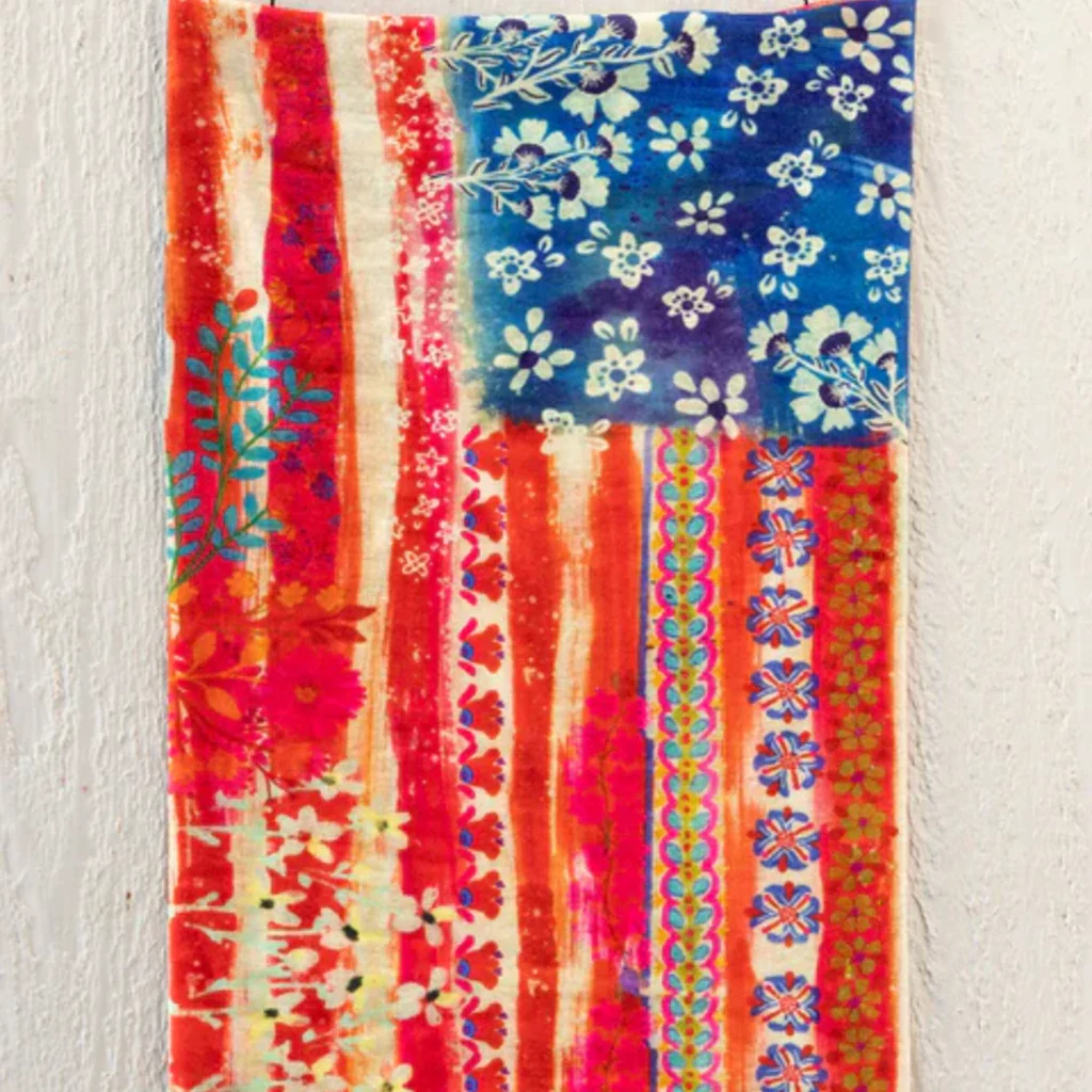 Natural Life : American Flag Full Boho Bandeau® Headband - Image 2