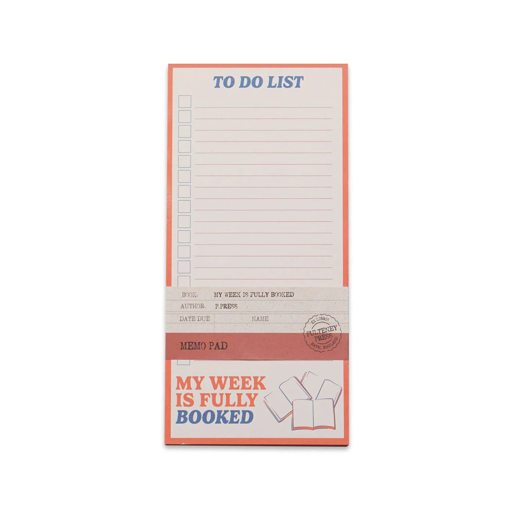 Natural Life : Memo Pad - My Week Is Fully Booked - Image 3