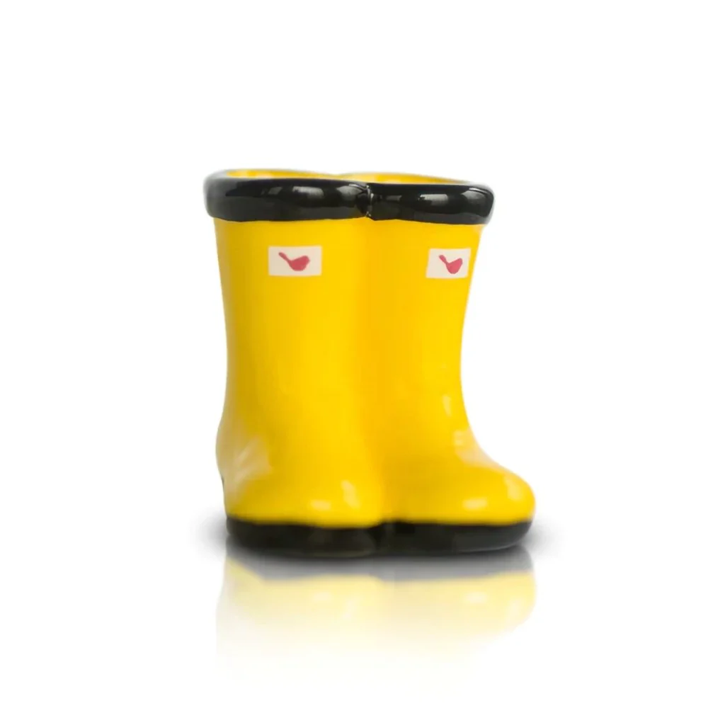 Nora Fleming : St. Jude Jumpin’ Puddles Yellow Mini