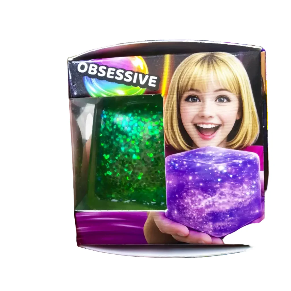 Novelty : Slow Release Squishy Fun Cube Toy - Image 2