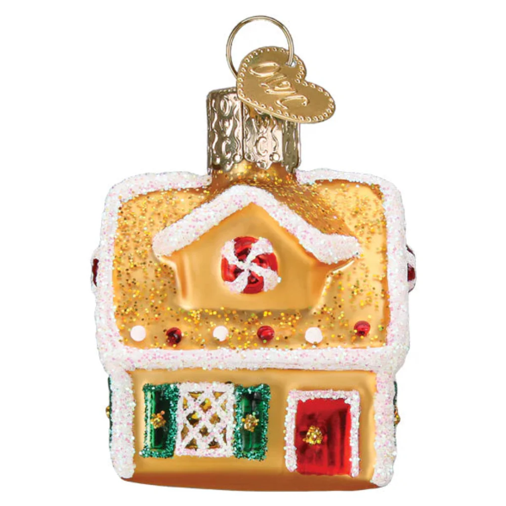Old World Christmas : Mini Gingerbread House Ornament - Image 2