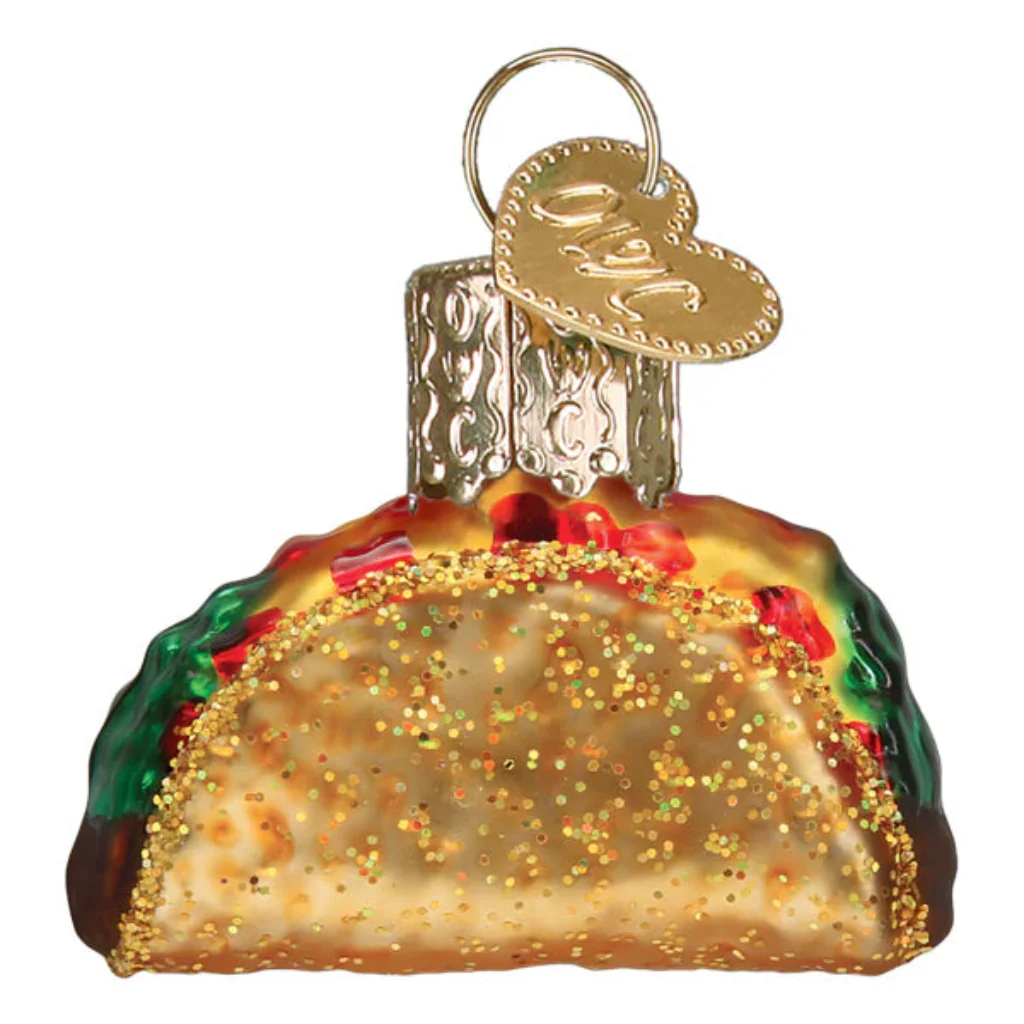 Old World Christmas : Mini Taco Ornament - Image 2