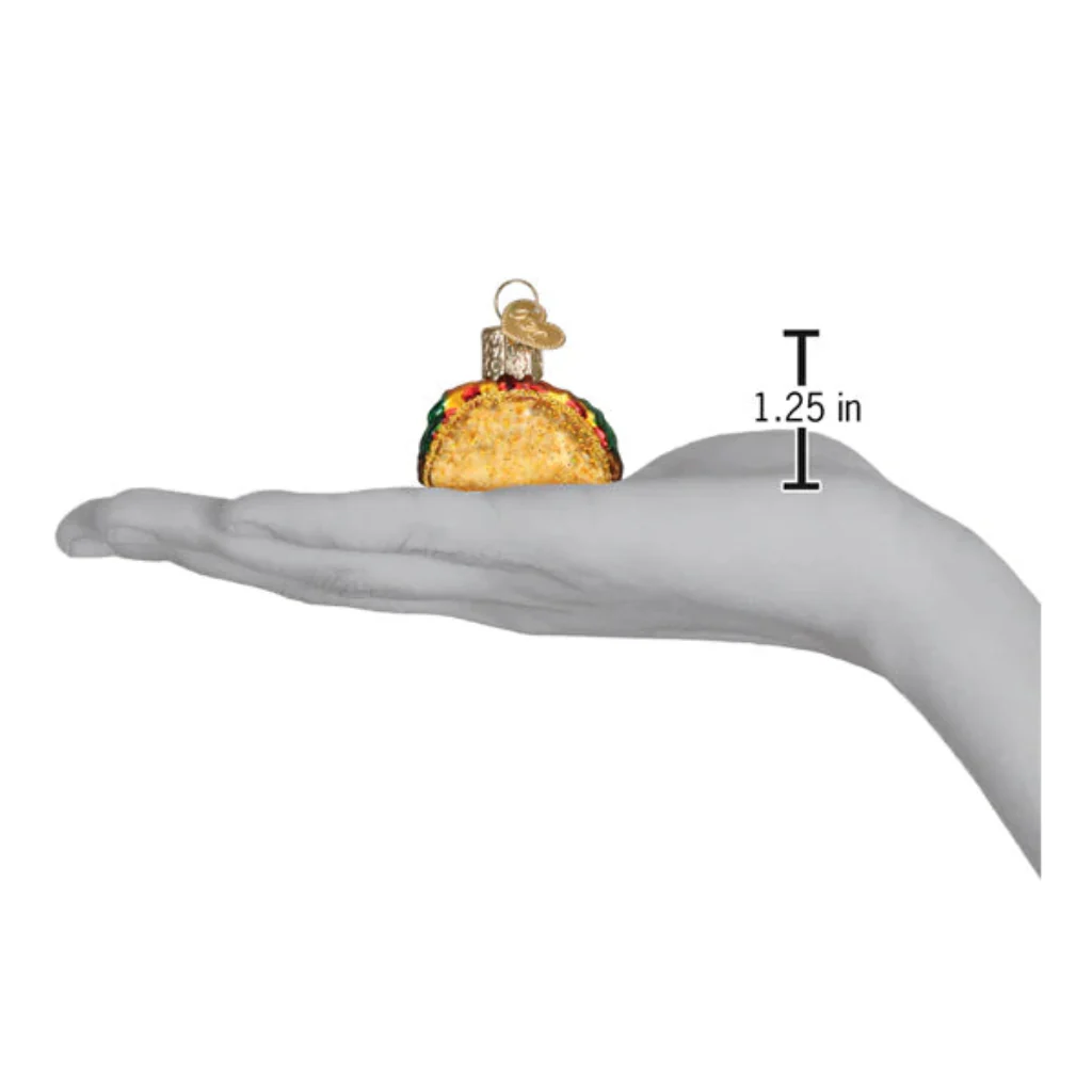 Old World Christmas : Mini Taco Ornament - Image 3