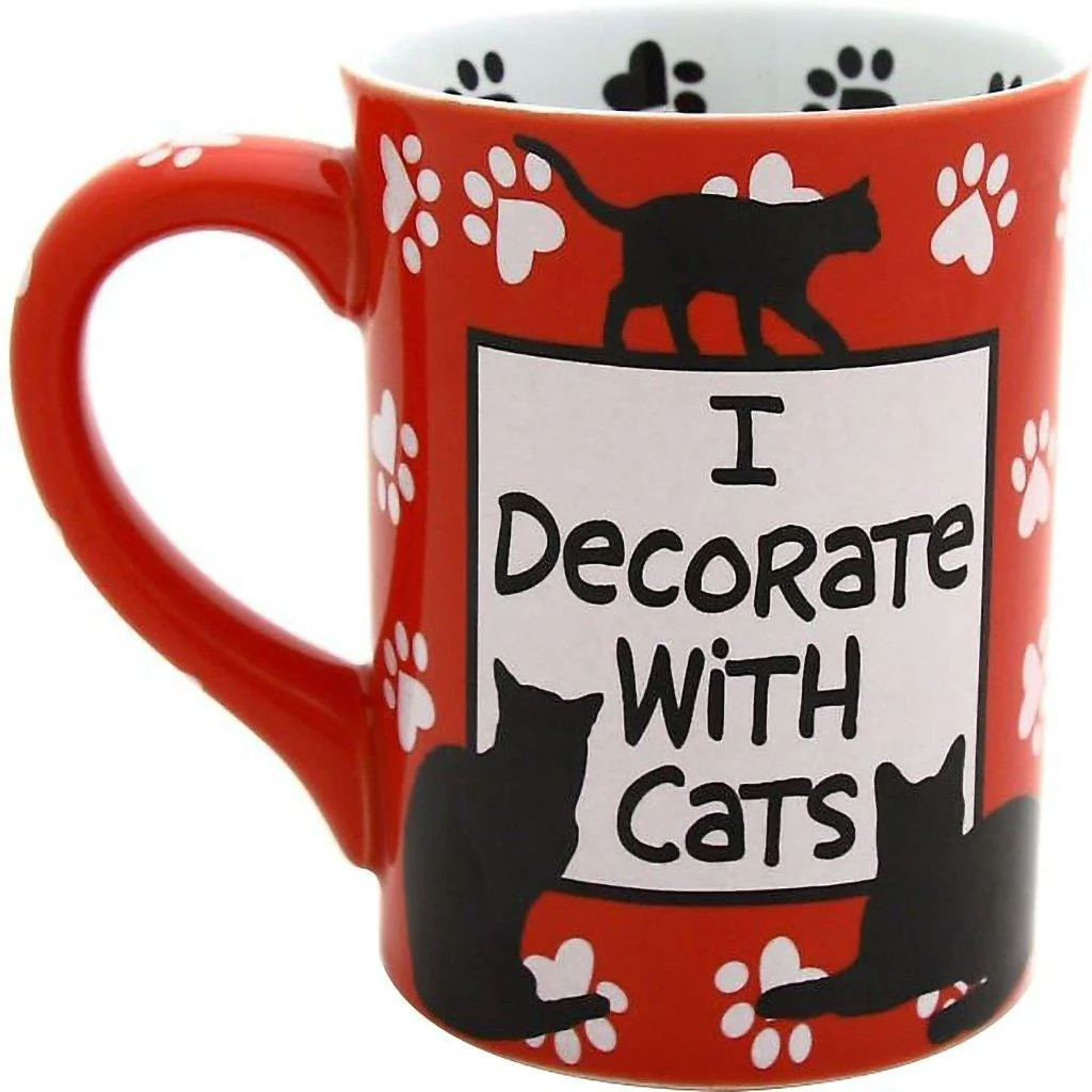 Our Name Is Mud : Crazy Cat Lady 16oz Mug - Image 2