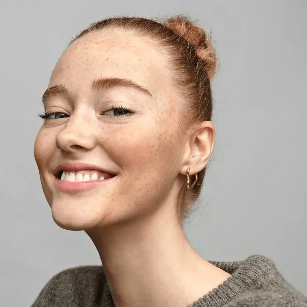 PANDORA : Asymmetrical Heart Hoop Earrings - Image 3