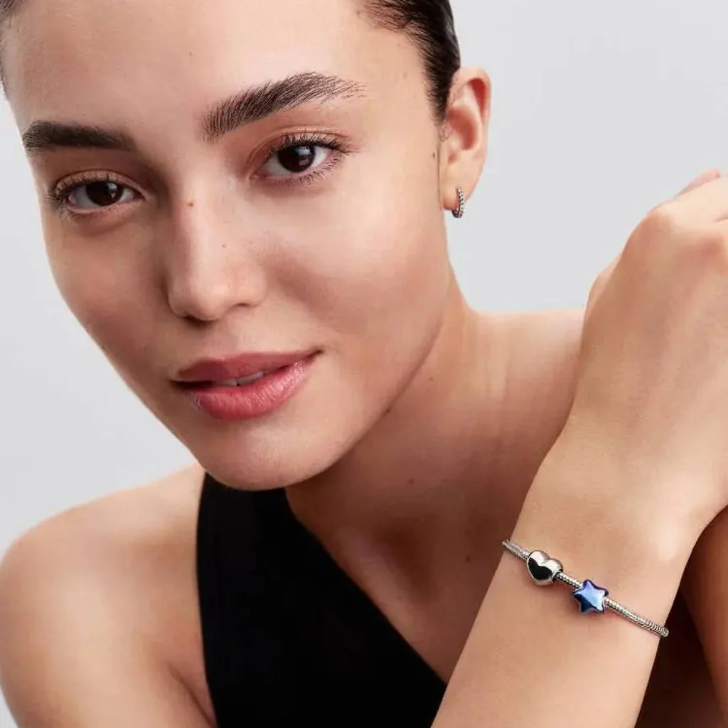 Pandora : Blue Star Charm - Image 3