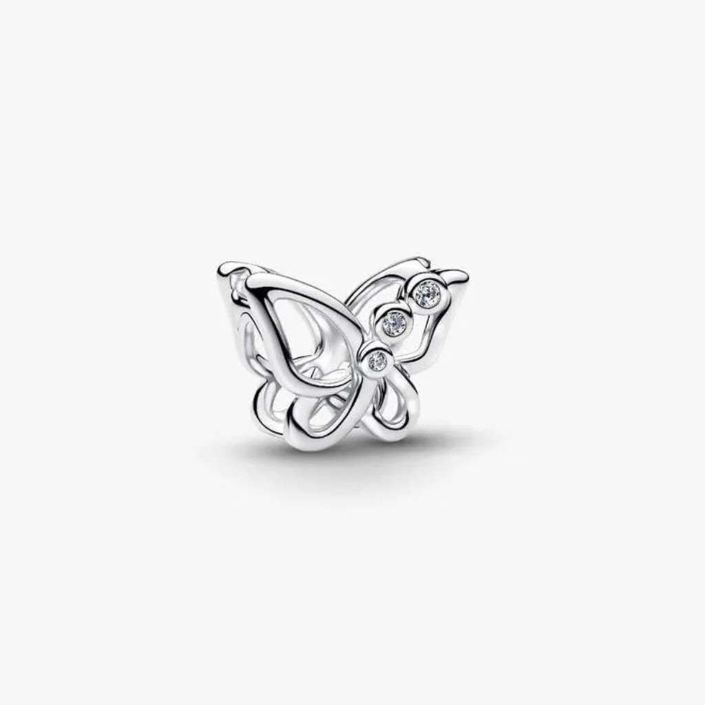 Pandora : Butterfly Openwork Charm - Image 2