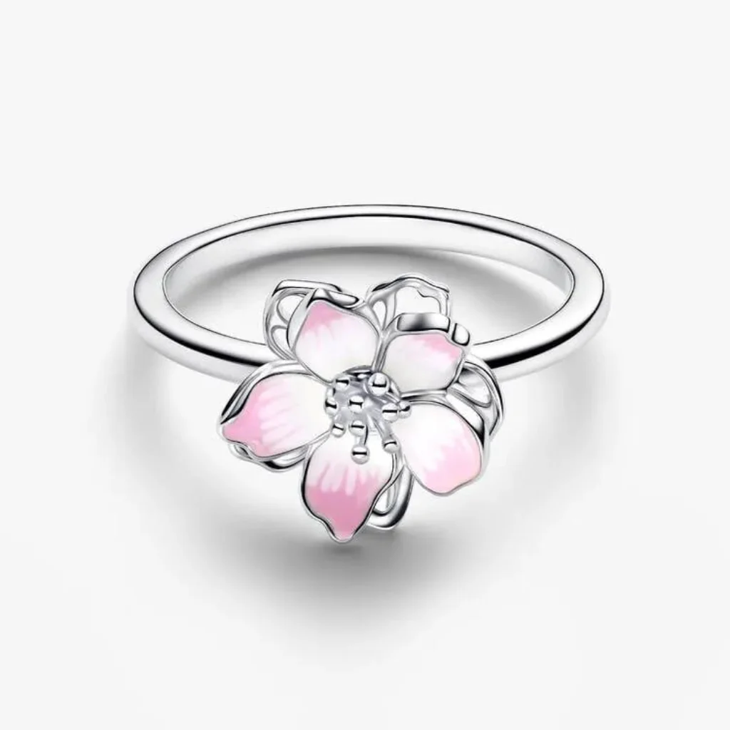 PANDORA : Cherry Blossom Ring - Silver