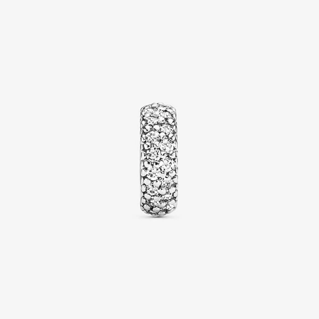 PANDORA : Clear Sparkle Spacer Charm - Image 2