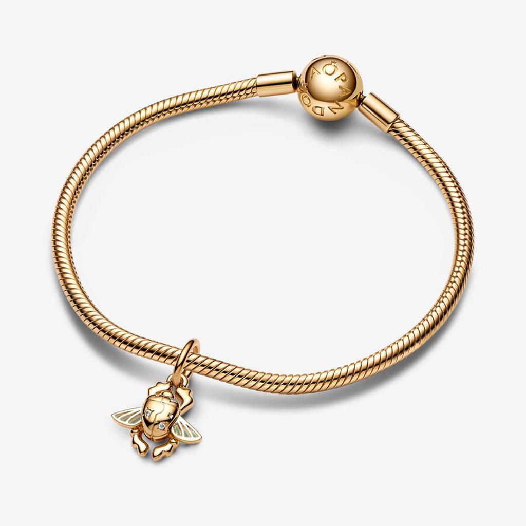 PANDORA : Disney Aladdin Scarab Beetle Dangle Charm - Image 5