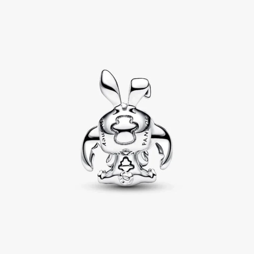 PANDORA : Disney Stitch Easter Bunny Charm - Silver - Image 2