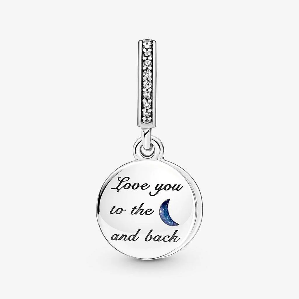 PANDORA : Double Dangle Tree & Galaxy Moon Charm - Image 4