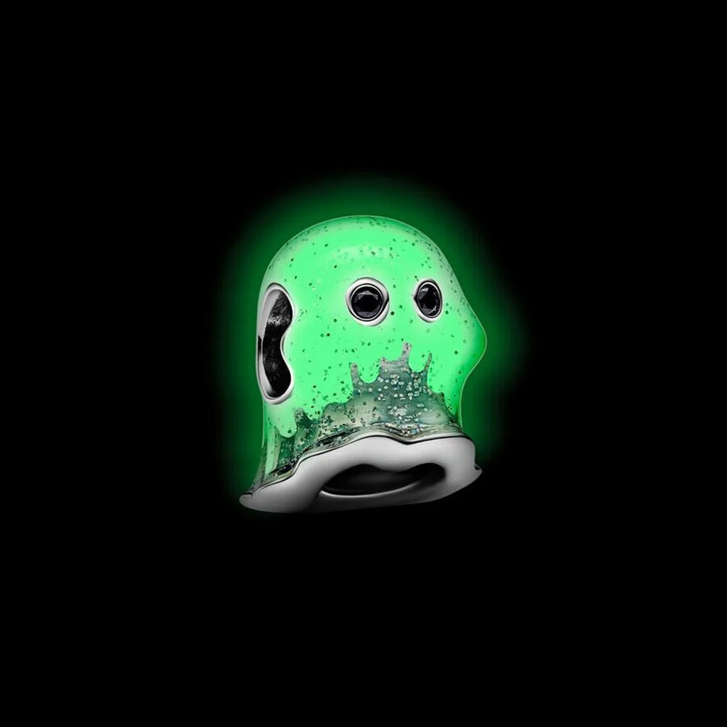 PANDORA : Glow-in-the-dark Boo Ghost Charm - Image 2