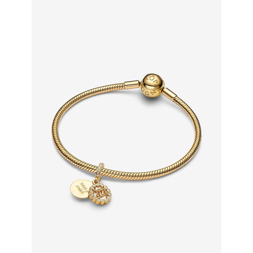 PANDORA : Happy Birthday Cake Dangle Charm - Image 3
