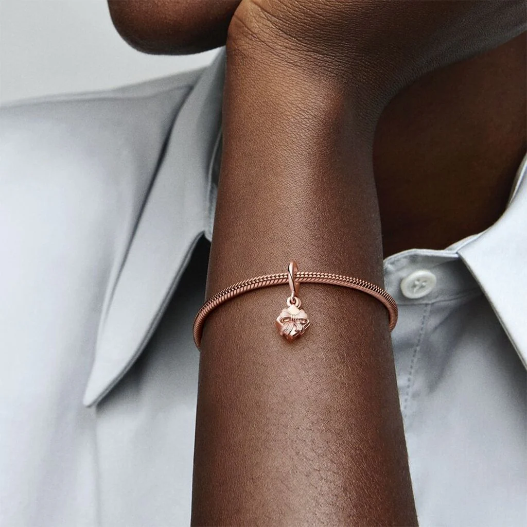 PANDORA : Happy Birthday Gift Openable Dangle Charm - Image 3