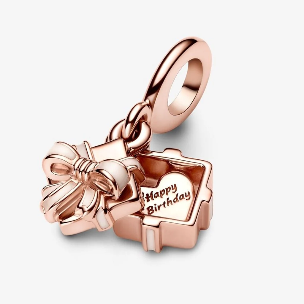 PANDORA : Happy Birthday Gift Openable Dangle Charm - Image 6