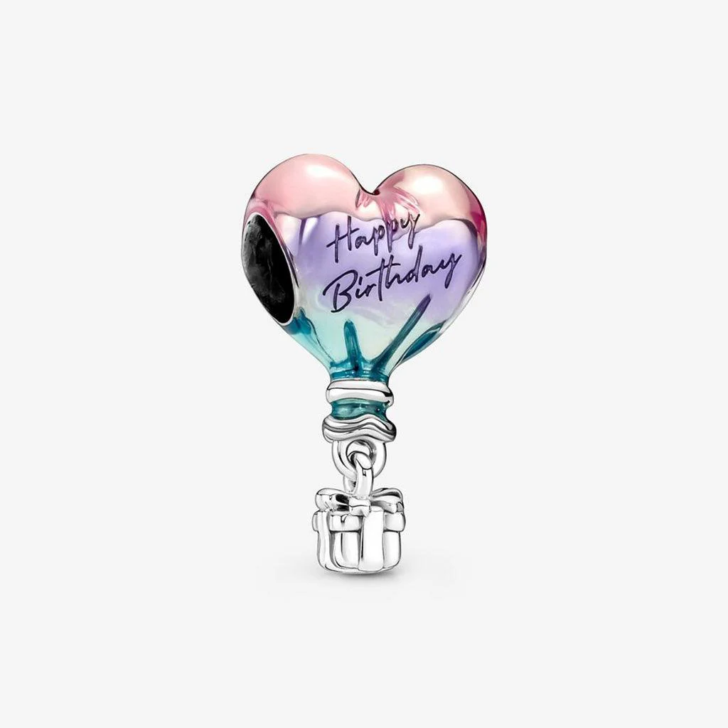 PANDORA : Happy Birthday Hot Air Balloon Charm
