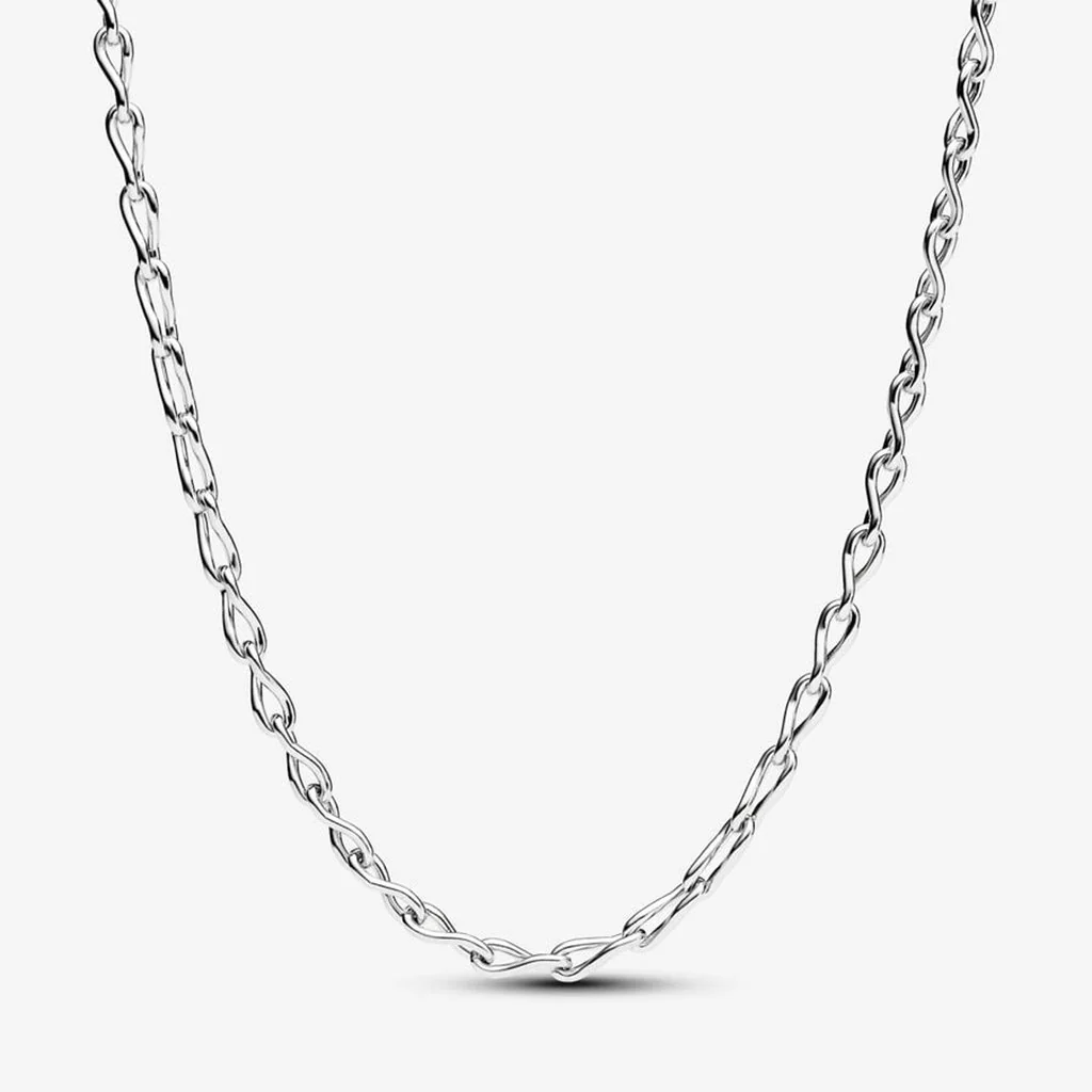 PANDORA : Infinity Chain Necklace - Sterling Silver
