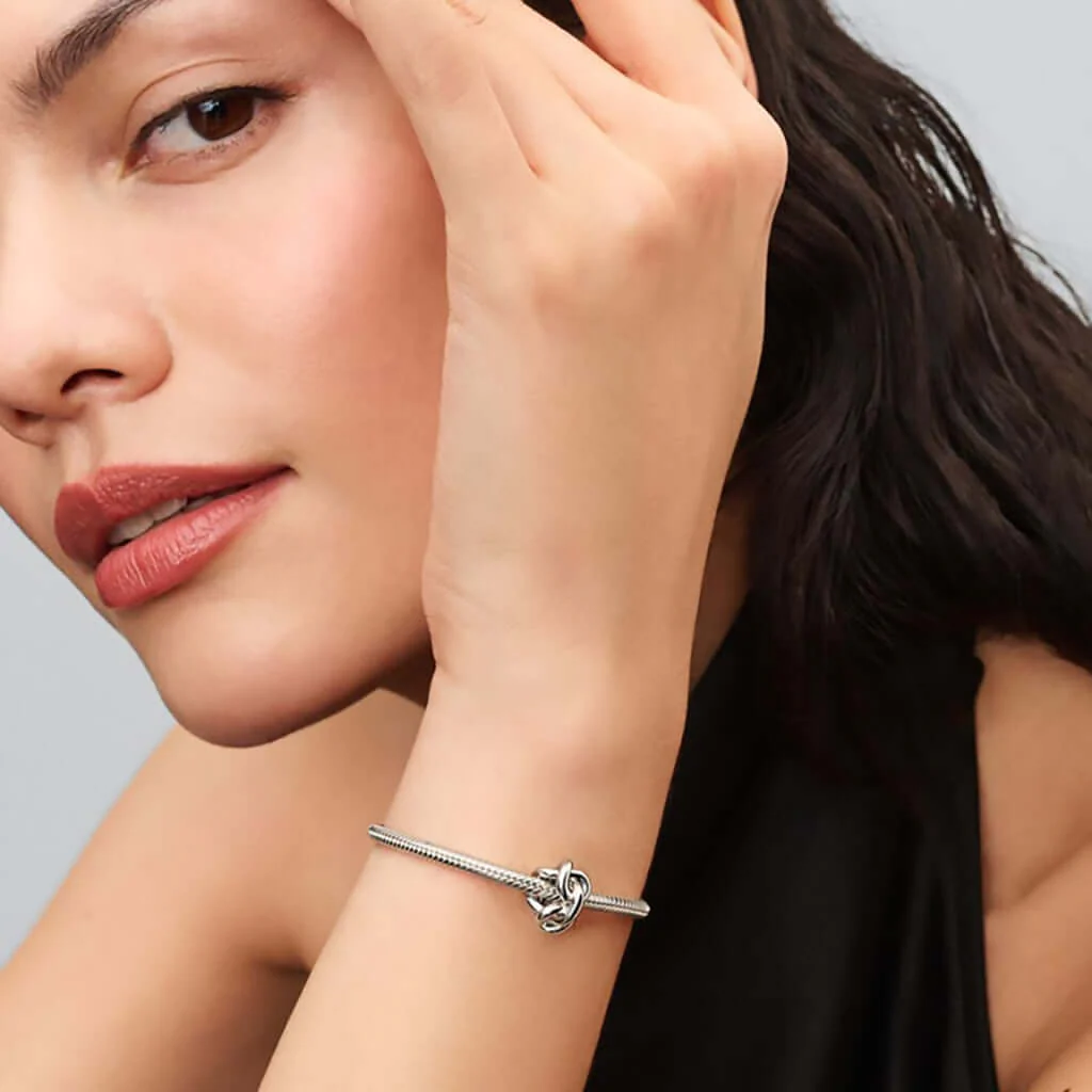 PANDORA : Infinity Knot Charm - Sterling Silver - Image 2