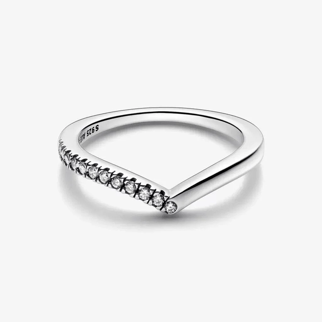 PANDORA : Pandora Timeless Wish Half Sparkling Ring - Image 5
