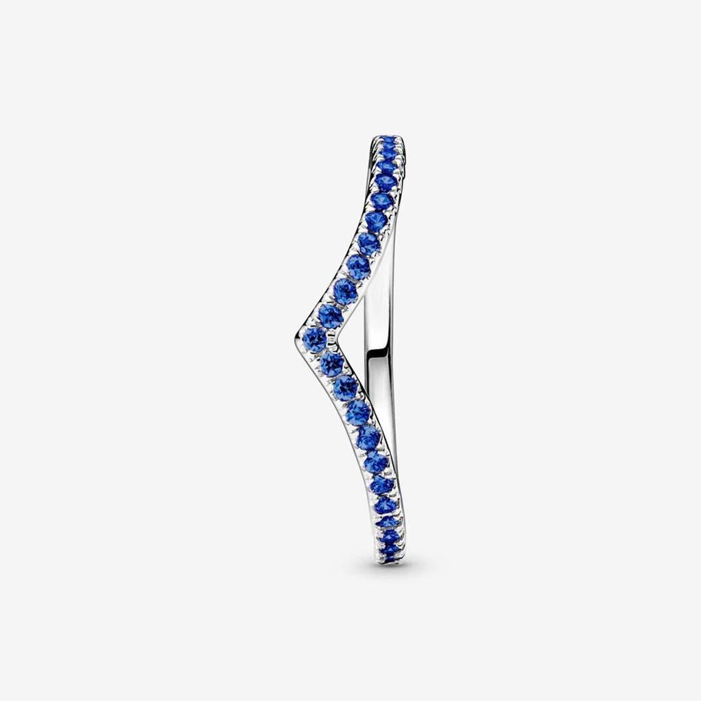 PANDORA : Pandora Timeless Wish Sparkling Blue Ring - Image 3