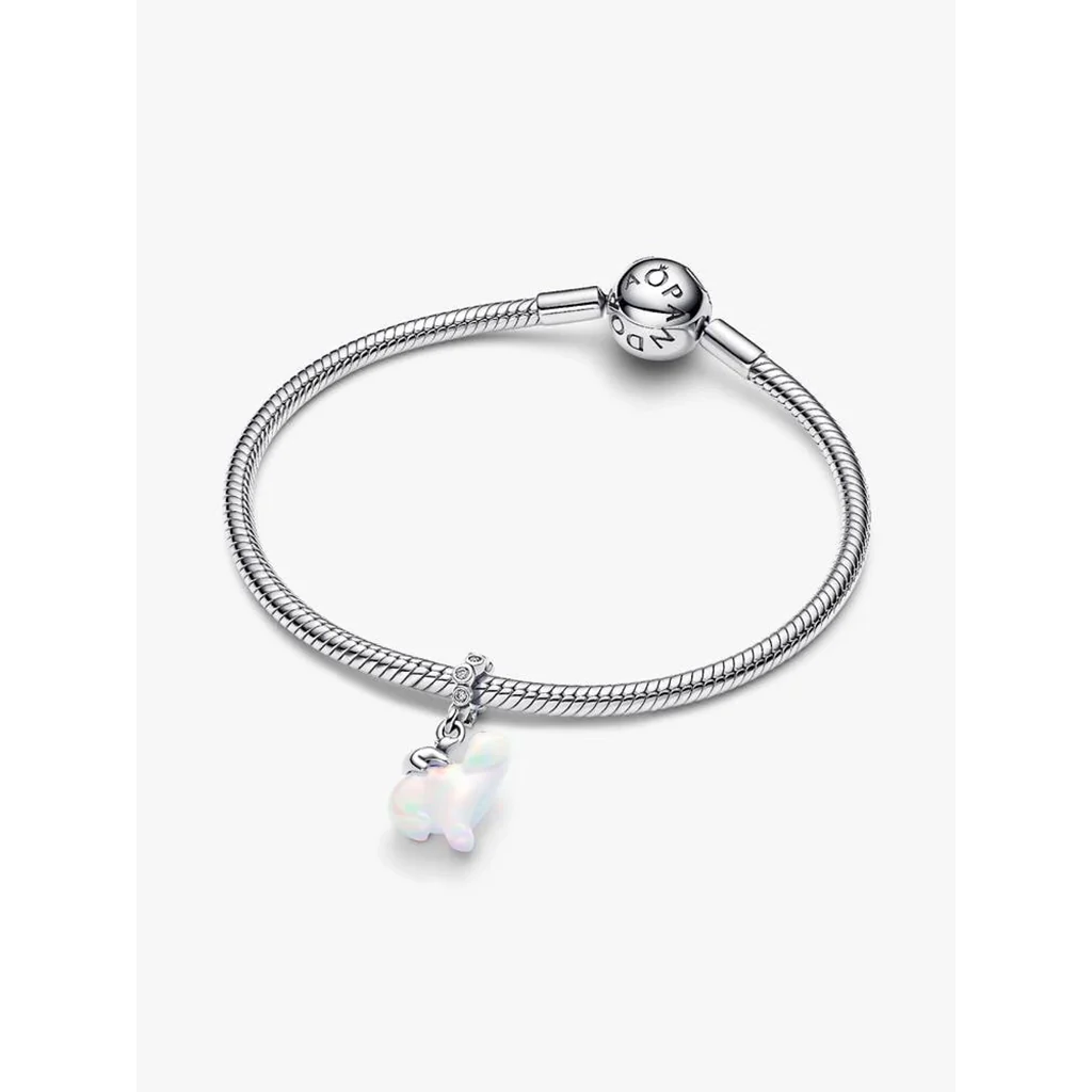 PANDORA : Polar Bear Mother & Cub Dangle Charm - Image 3