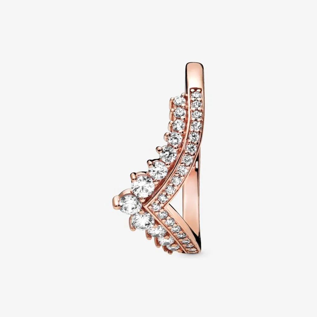 PANDORA : Princess Wishbone Ring - Image 5