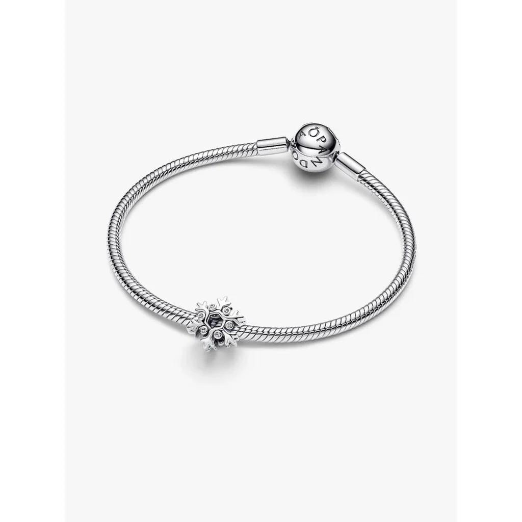 PANDORA : Snowflake Charm - Image 4