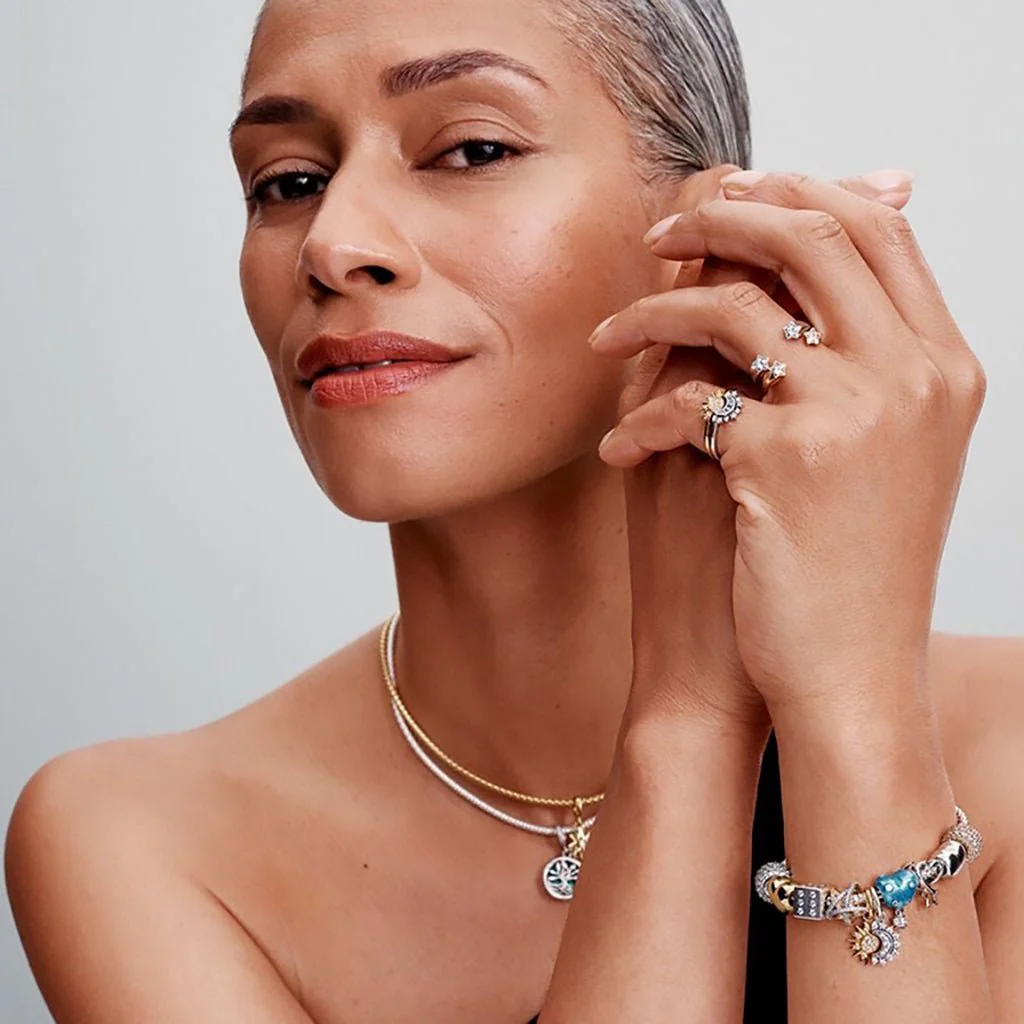 PANDORA : Sparkling Crossover Star Charm - Image 3