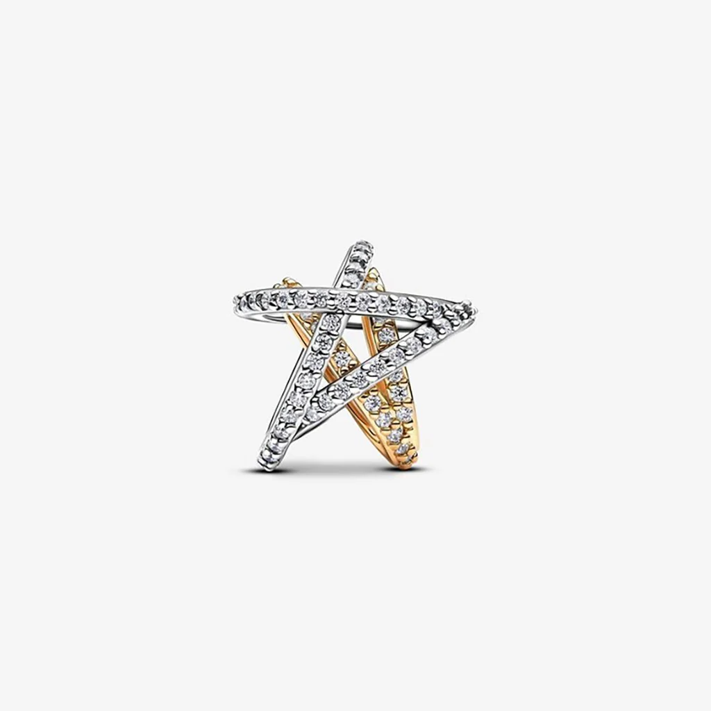 PANDORA : Sparkling Crossover Star Charm - Image 5