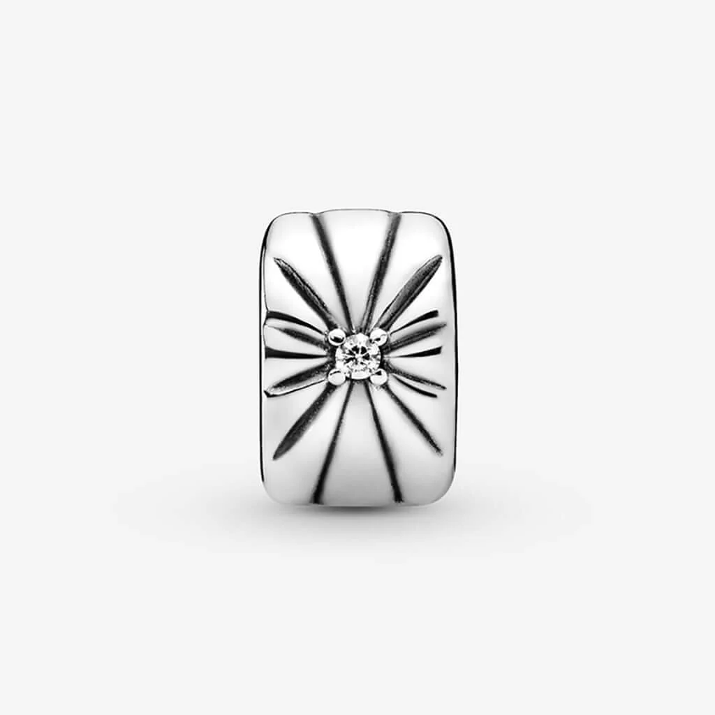 PANDORA : Sparkling Sunburst Clip Charm - Image 5