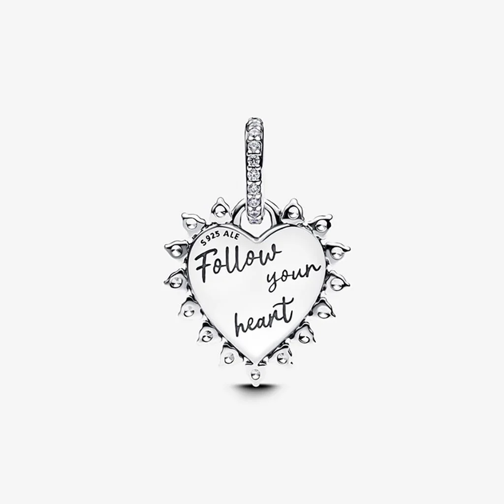 PANDORA : Spinnable Arrow Heart Dangle Charm - Image 2