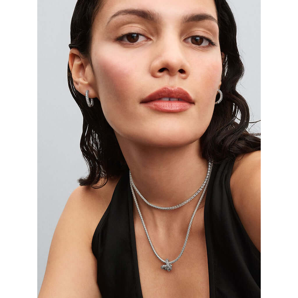 PANDORA : Tennis Choker Necklace - Image 4