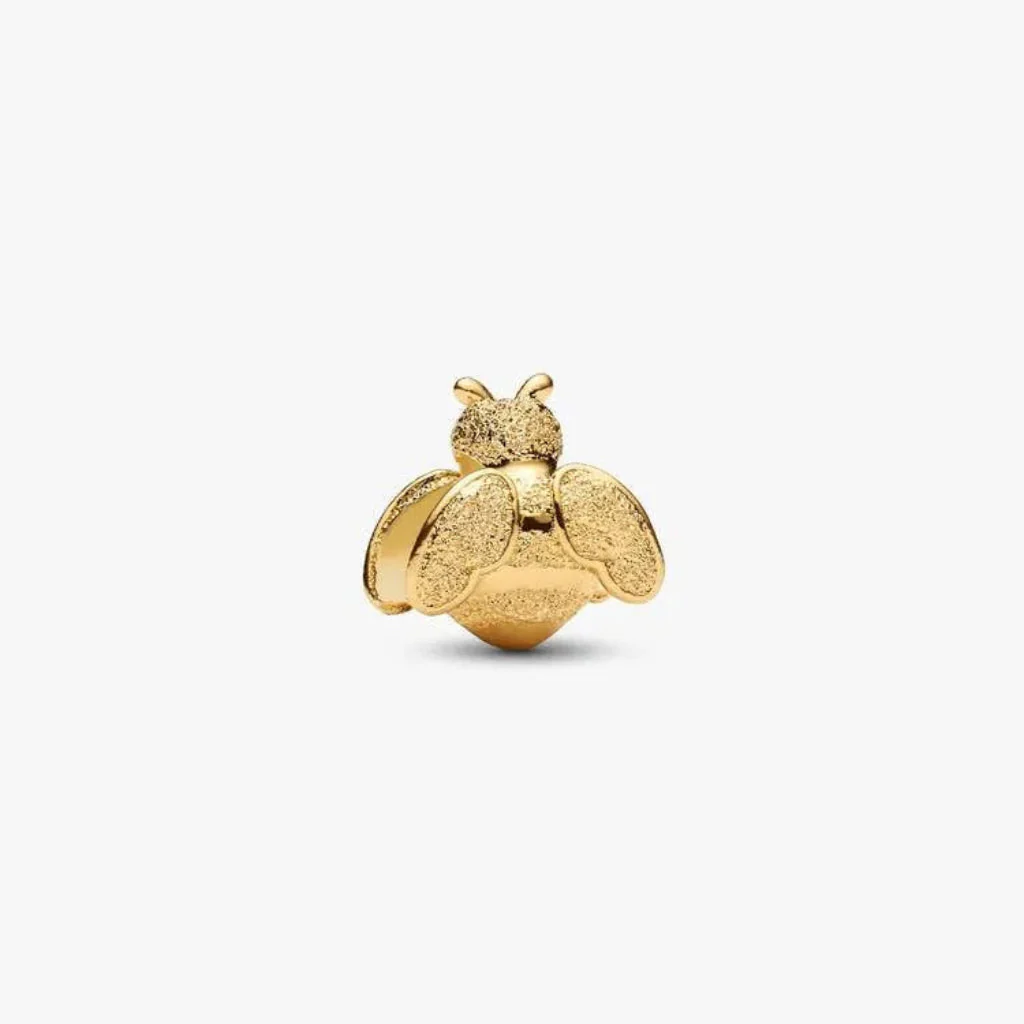 Pandora : Textured Bee Mini Charm