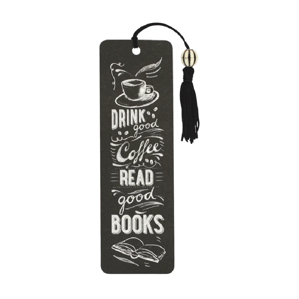 Peter Pauper Press : Coffee & Books Beaded Bookmark