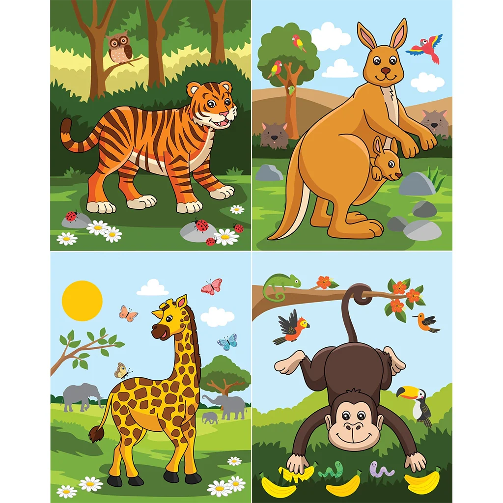 Peter Pauper Press : Color With Water - Wild Animals - Image 6