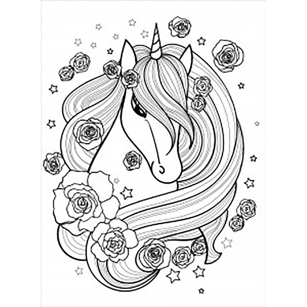 Peter Pauper Press : Coloring Book - Unicorns - Image 6