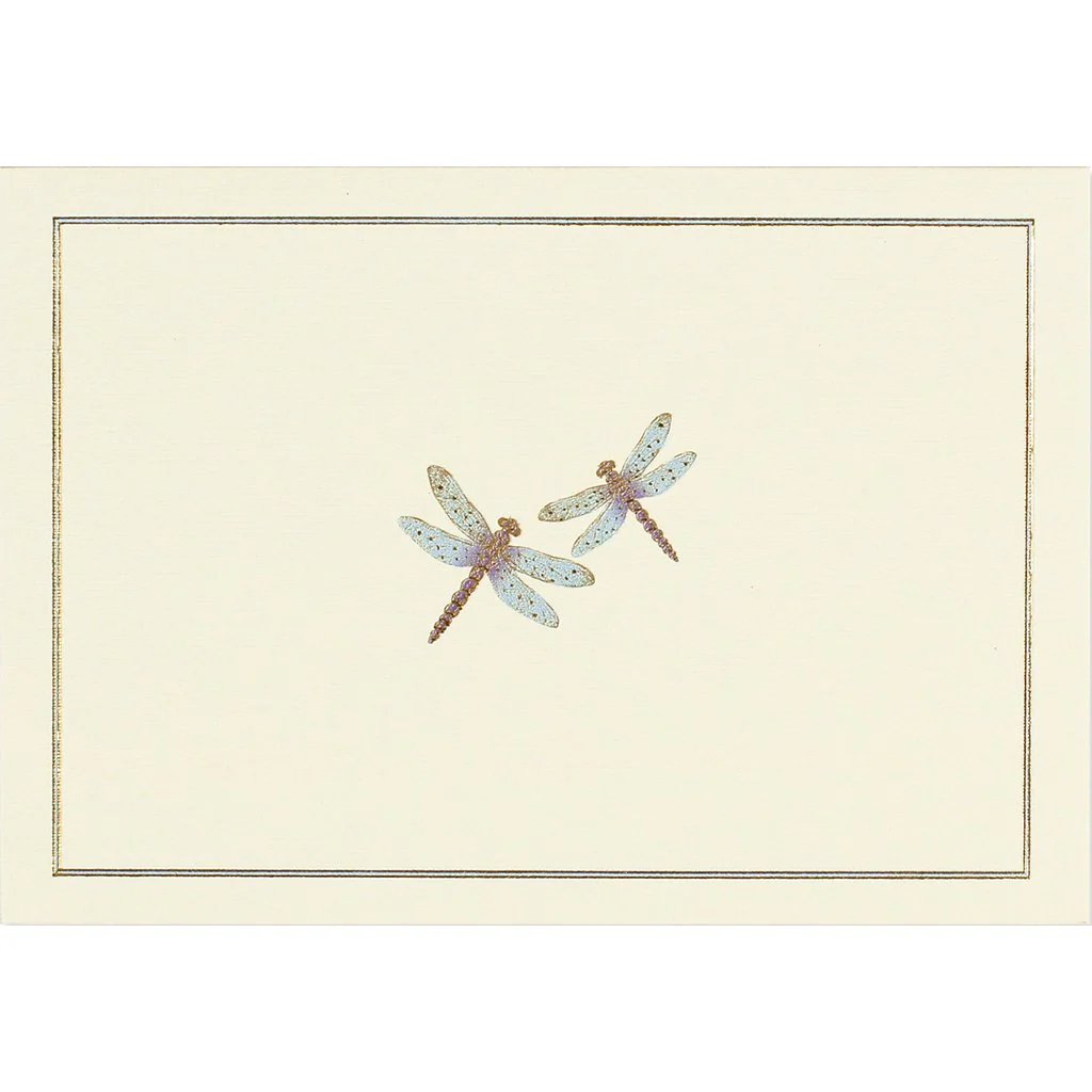 Peter Pauper Press : Note Cards - Blue Dragonflies