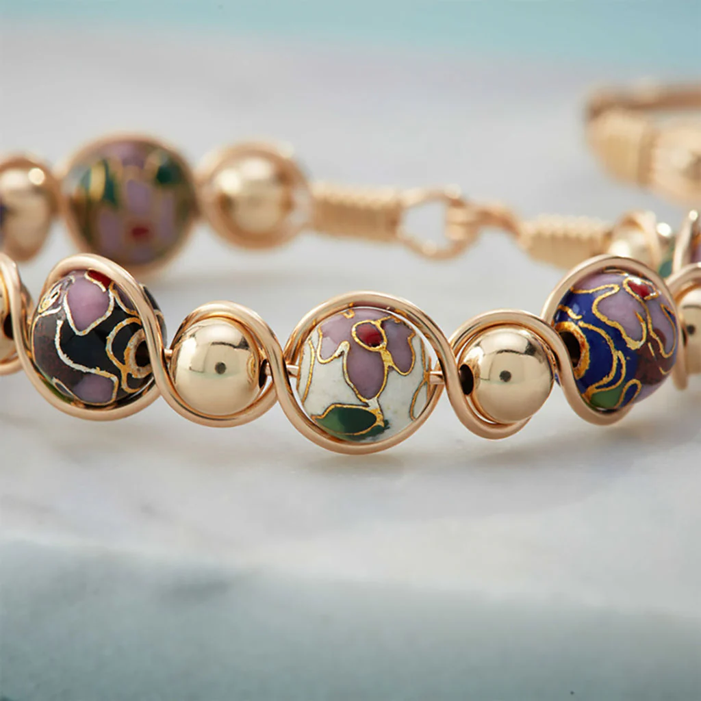 Ronaldo Jewelry : Cloisonne Bracelet - Image 2